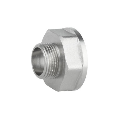 Фитинг резьбовой латунный переходник ВН-НАР 1 1/2"x1" Thermo Alliance SF3604025