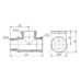 Фитинг резьбовой латунный тройник ВН-НАР 1/2" Thermo Alliance SF36315