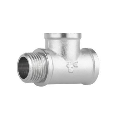 Фитинг резьбовой латунный тройник ВН-НАР 1/2" Thermo Alliance SF36315