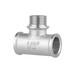 Фитинг резьбовой латунный тройник ВН-НАР 1/2" Thermo Alliance SF36415