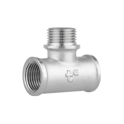 Фитинг резьбовой латунный тройник ВН-НАР 1/2" Thermo Alliance SF36415