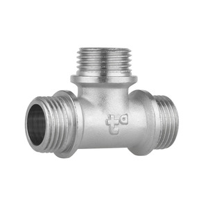 Фитинг резьбовой латунный тройник НАР 1/2" Thermo Alliance SF36715