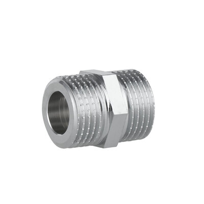 Фитинг резьбовой латунный ниппель НАР 1/2" Thermo Alliance SF358H15