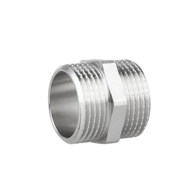 Фитинг резьбовой латунный ниппель усиленный НАР 1" Thermo Alliance SF35825R