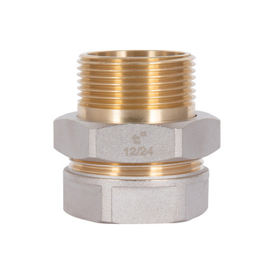 Фитинг резьбовой латунный сгон "американка" ВН-НАР 1 1/2" Thermo Alliance SD190W40