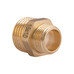 Фітинг різьбовий латунний ніпель НАР 1/2"x3/8" Thermo Alliance SD408159