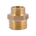 Фітинг різьбовий латунний ніпель НАР 1/2"x3/8" Thermo Alliance SD408159
