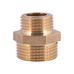 Фітинг різьбовий латунний ніпель НАР 1/2"x3/4" Thermo Alliance SD4081520