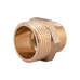 Фітинг різьбовий латунний ніпель НАР 1/2"x3/4" Thermo Alliance SD4081520