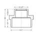 Фитинг резьбовой латунный ниппель НАР 1"x1/2" Thermo Alliance SD4082515