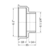 Фитинг резьбовой латунный переходник ВН-НАР 2"x1 1/4" Thermo Alliance SD4095032