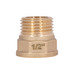 Фитинг резьбовой латунный переходник ВН-НАР 1/2" Thermo Alliance SD4091515Р