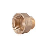Фітинг різьбовий латунний перехідник ВН-НАР 1/2"x3/8" Thermo Alliance SD409159 