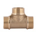 Фітинг різьбовий латунний трійник НАР 3/4" Thermo Alliance SD41220