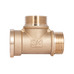 Фитинг резьбовой латунный тройник ВН-НАР 3/4" Thermo Alliance SD41420