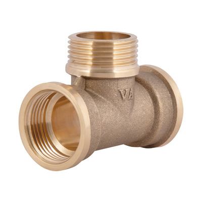Фітинг різьбовий латунний трійник ВН-НАР 3/4" Thermo Alliance SD41520