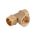 Фитинг резьбовой латунный тройник ВН-НАР 1/2" Thermo Alliance SD41615