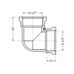 Фитинг резьбовой латунный угольник ВН 1/2" Thermo Alliance SD41815