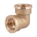 Фитинг резьбовой латунный угольник ВН 1/2" Thermo Alliance SD41815