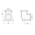 Фітинг різьбовий латунний косинець ВН 1/2" Thermo Alliance SD41815N