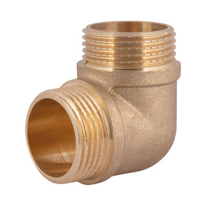 Фитинг резьбовой латунный угольник НАР 1" Thermo Alliance SD41925