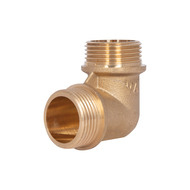 Фітинг різьбовий латунний косинець НАР 3/4" Thermo Alliance SD41920 