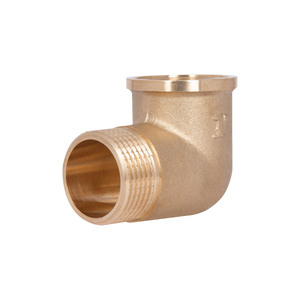 Фитинг резьбовой латунный угольник ВН-НАР 1" Thermo Alliance SD42025