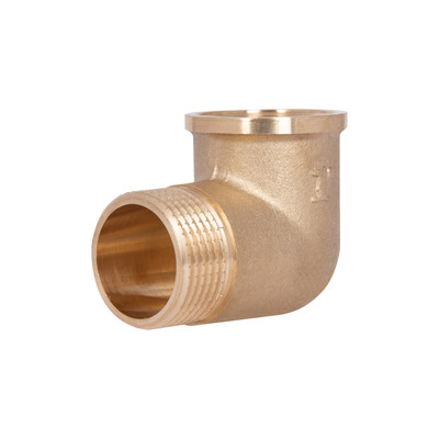 Фитинг резьбовой латунный угольник ВН-НАР 1" Thermo Alliance SD42025