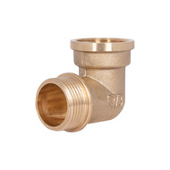Фітинг різьбовий латунний косинець ВН-НАР 3/4" Thermo Alliance SD42020