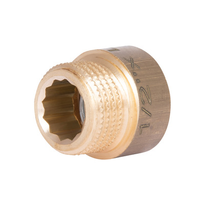 Фитинг резьбовой латунный удлинитель латунный ВН-НАР 1/2"x10 мм Thermo Alliance SD4221510