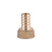 Фитинг резьбовой латунный штуцер ВН 1/2"x14 мм Thermo Alliance SD4261514