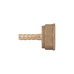 Фітинг різьбовий латунний штуцер ВН 1/2"x6 мм Thermo Alliance SD426156