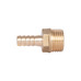 Фітинг різьбовий латунний штуцер НАР 1/2"x10 мм Thermo Alliance SD4271510