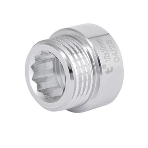 Фитинг резьбовой латунный удлинитель ВН-НАР 1/2"x10 мм Thermo Alliance SD1301510