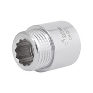 Фітинг різьбовий подовжувач латунний ВН-НАР 1/2"x20 мм Thermo Alliance SD1301520