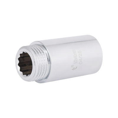 Фитинг резьбовой латунный удлинитель ВН-НАР 1/2"x40 мм Thermo Alliance SD1301540