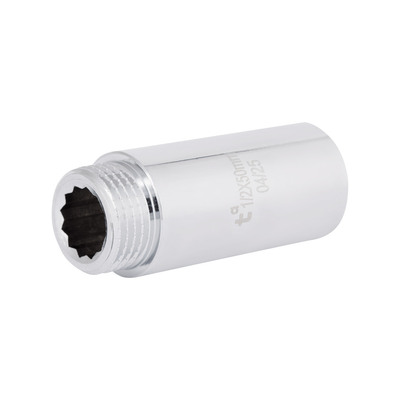 Фитинг резьбовой латунный удлинитель ВН-НАР 1/2"x50 мм Thermo Alliance SD1301550