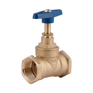 Фитинг резьбовой латунный вентиль латунный SD 20х3/4" (YA) ВН 3/4" Thermo Alliance SD20YA