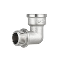 Фітинг різьбовий латунний косинець ВН-НАР 1/2" Thermo Alliance SF37215