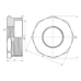 Фитинг резьбовой латунный футорка ВН-НАР 2"x1" Thermo Alliance SF3745025