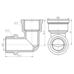 Фитинг резьбовой латунный угольник ВН-НАР 1/2" Thermo Alliance SF372H15