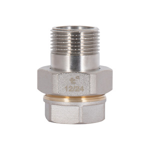 Фитинг резьбовой латунный сгон "американка" прямая ВН-НАР 3/4" Thermo Alliance TAS190W20