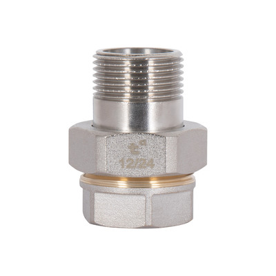 Фитинг резьбовой латунный сгон "американка" прямая ВН-НАР 3/4" Thermo Alliance TAS190W20