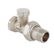 Клапан радиаторный Valtec настроечный прямой вн-нар 1/2" VT.020.N.04