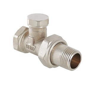 Клапан радиаторный Valtec настроечный прямой вн-нар 1/2" VT.020.N.04