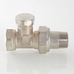 Клапан радиаторный Valtec настроечный прямой вн-нар 1/2" VT.020.N.04