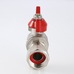 Кран шаровой Valtec угловой с накидной гайкой вн-нар 1/2"х3/4" VT.267.N.0405