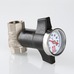 Кран шаровой Valtec с термометром вн 1/2" Base VT.808.N.04