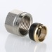 Фитинг коллекторный Valtec обжимной для медной трубы вн 15 мм X 1/2" VTc.711.N.1504