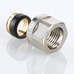 Фитинг коллекторный Valtec обжимной для медной трубы вн 15 мм X 1/2" VTc.711.N.1504